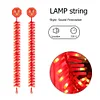 92LED 1.35m Electronic Firecracker Lamp with Sound AC220V LED String Light