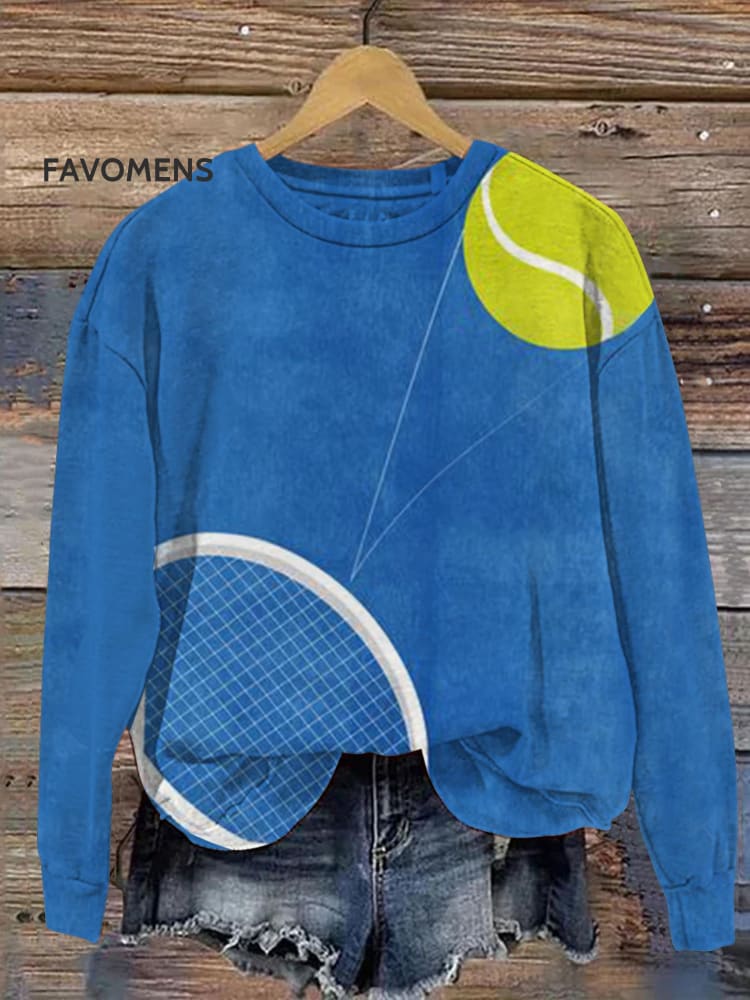 Sport Tennis Casual Sweatshirt Multicolor / S
