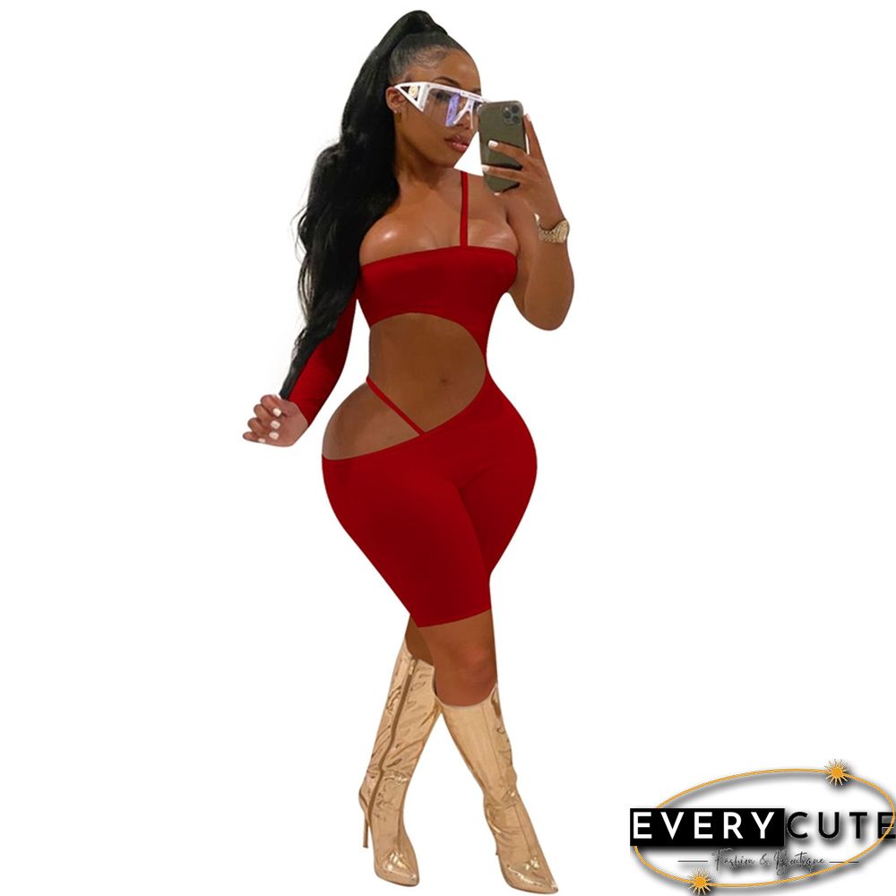 Sexy Jumpsuit Women Party Clubwear Club Outfits Bodycon Rompers Playsuits Summer Shorts