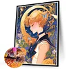 Sailor moon-round drill peinture diamant-40*50cm