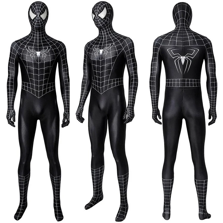 Venom Eddie Brock Cosplay Costume Black Spider-man Suit