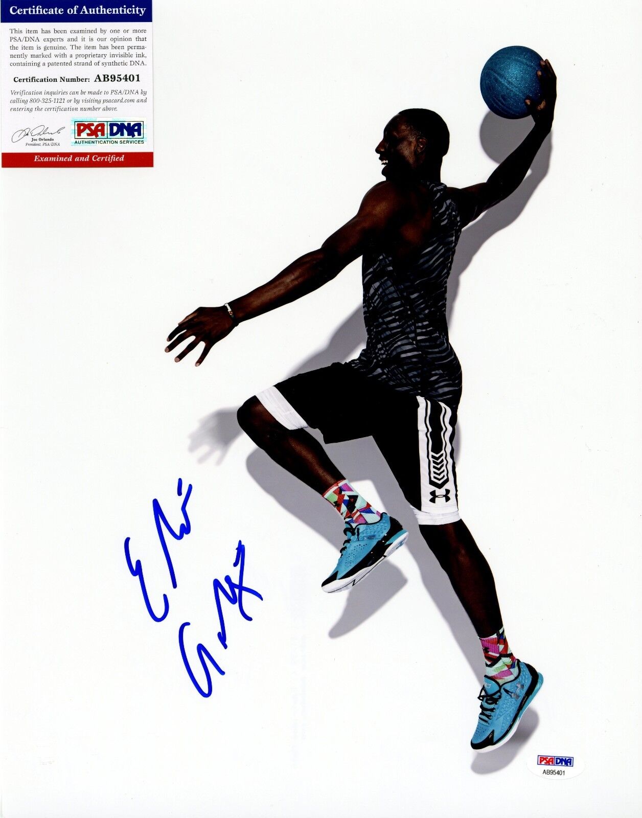 Edrice Bam Adebayo Signed 11x14 Photo Poster painting PSA COA Auto Kentucky RC Rookie Miami Heat