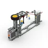 Circular Track Crawling Roller Coaster Miniature Cable Car Building Block Tech Model