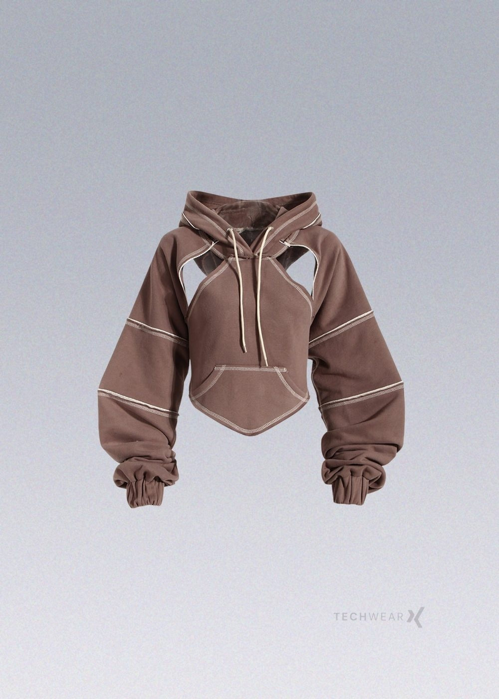 Oversized Hood Hoodies Techwear - X techwear-x