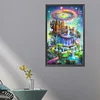 Rainbow Wonderland - runder Bohrer Diamond Painting - 45*70cm (große Größe Teil-AB-Bohrer)