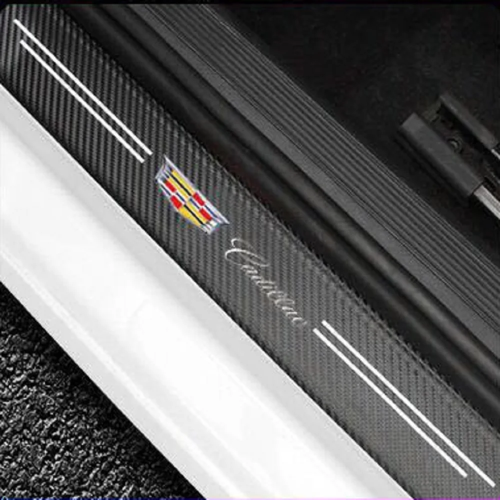Carbon Fiber Car Threshold Sticker (4PCS)