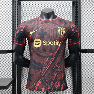 2024/2025 Player Version Barcelona Special Edition Red Football Shirt 1:1 Thai Quality