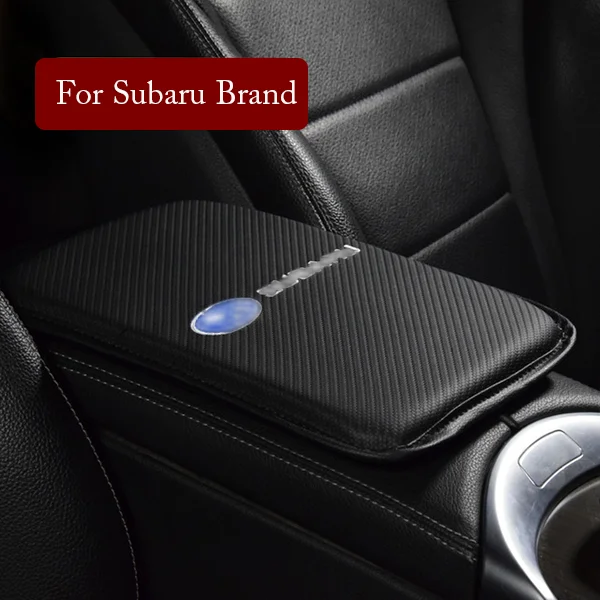 Car Carbon FiberCentral Armrest Protective Cover