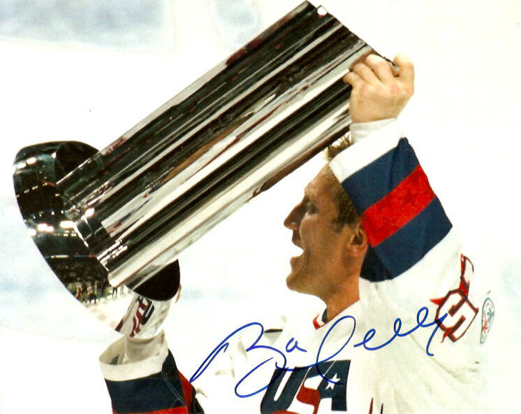 Team USA Brett Hull Autographed Signed 8x10 Photo Poster painting COA