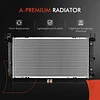 A-Premium 34" Engine Coolant Radiator Compatible with Chevy Silverado, Suburban, Tahoe & GMC Sierra, Yukon & Cadillac Escalade, Automatic Transmission, Without Engine Oil Cooler