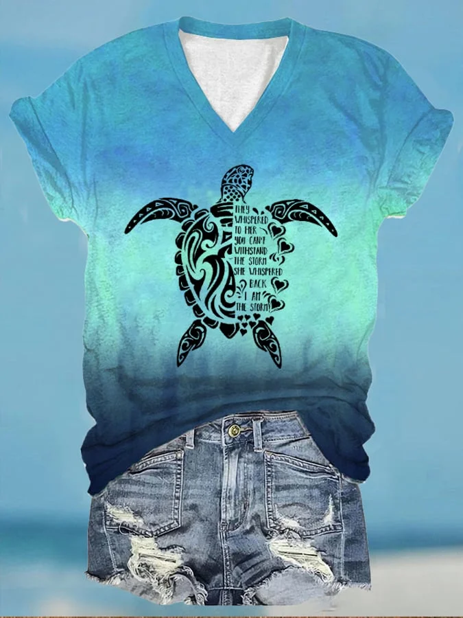 Women's Just A Little Bit Salty Beach T-Shirt