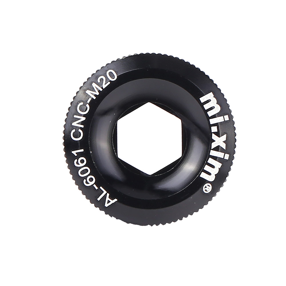 

Mi Xim Mtb Bike Crank Cover Screw Cap Bicycle Crankset Fitting, Black, 501 Original
