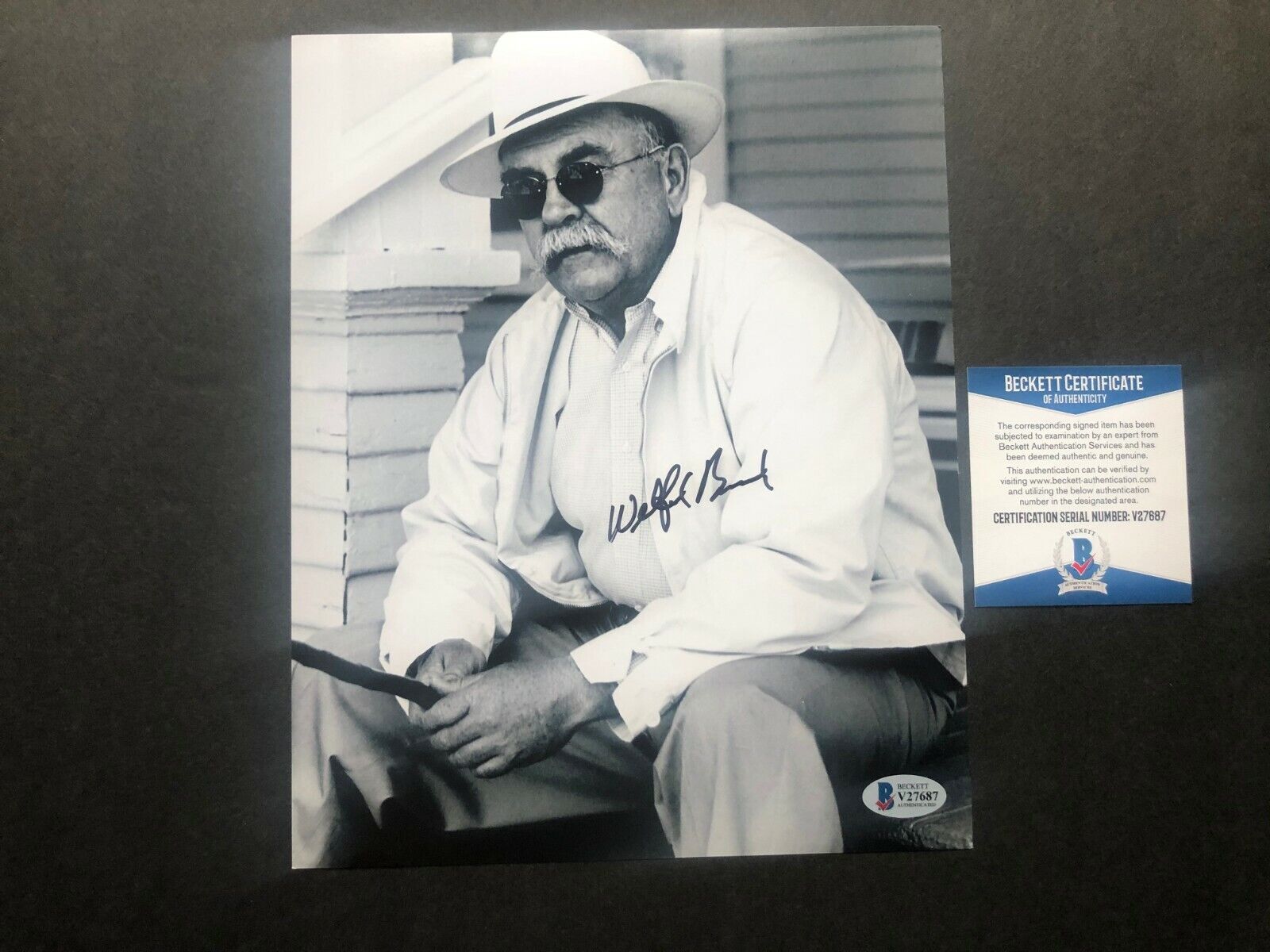 Wilford Brimley Hot! signed autographed classic 8x10 Photo Poster painting Beckett BAS coa