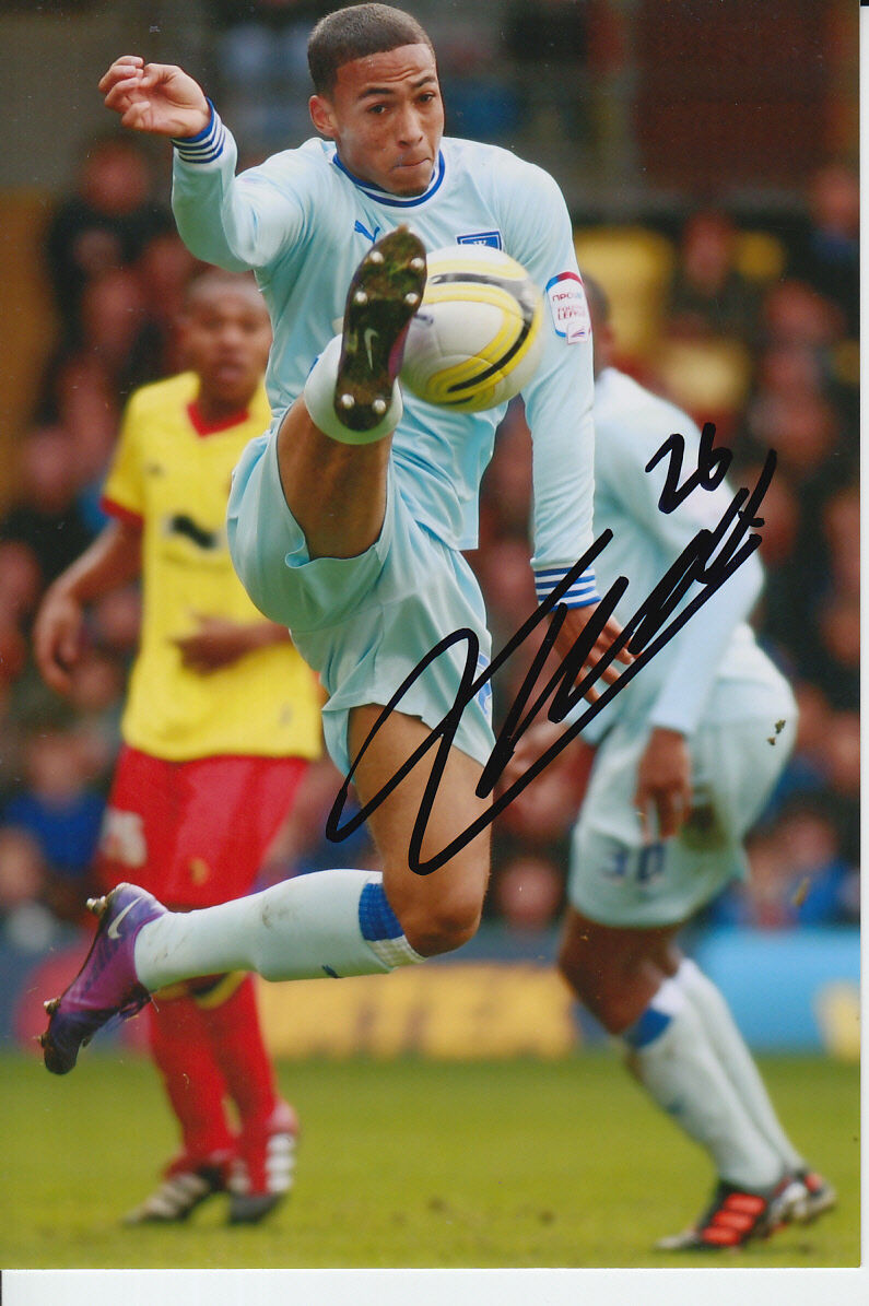 COVENTRY CITY HAND SIGNED JORDAN CLARKE 6X4 Photo Poster painting 2.