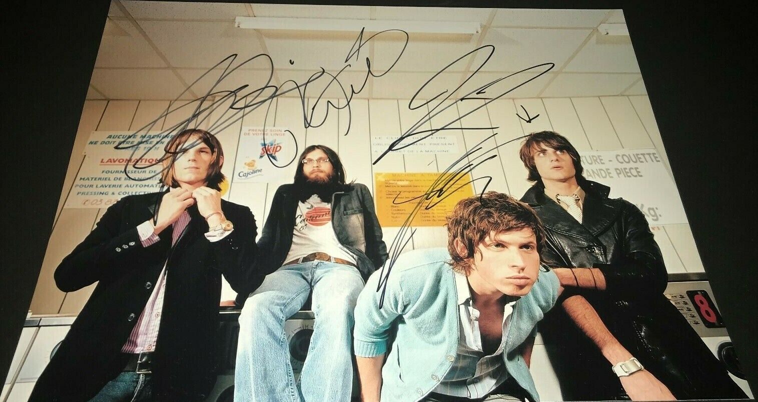 Kings Of Leon Complete Group Signed 11x14 Autographed Photo Poster painting COA Followill