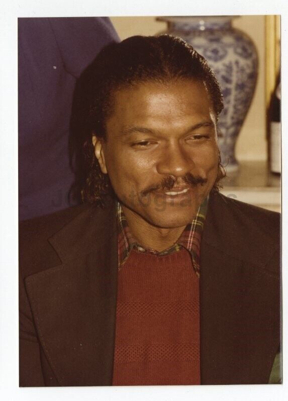 Billy Dee Williams - Candid Photo Poster paintinggraph by Peter Warrack - Previously Unpublished