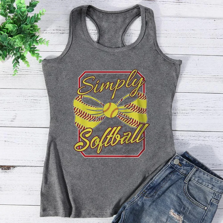 SIMPLY SOFTBALL Vest Top