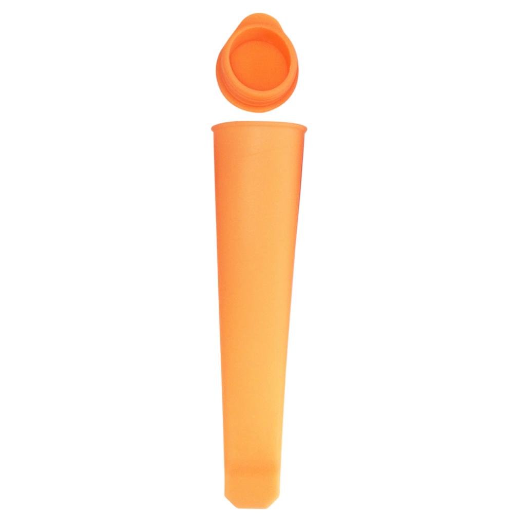 

Silicone DIY Ice Cream Mold Summer Ice Cube Popsicle Lolly Mould (Orange*6), 501 Original