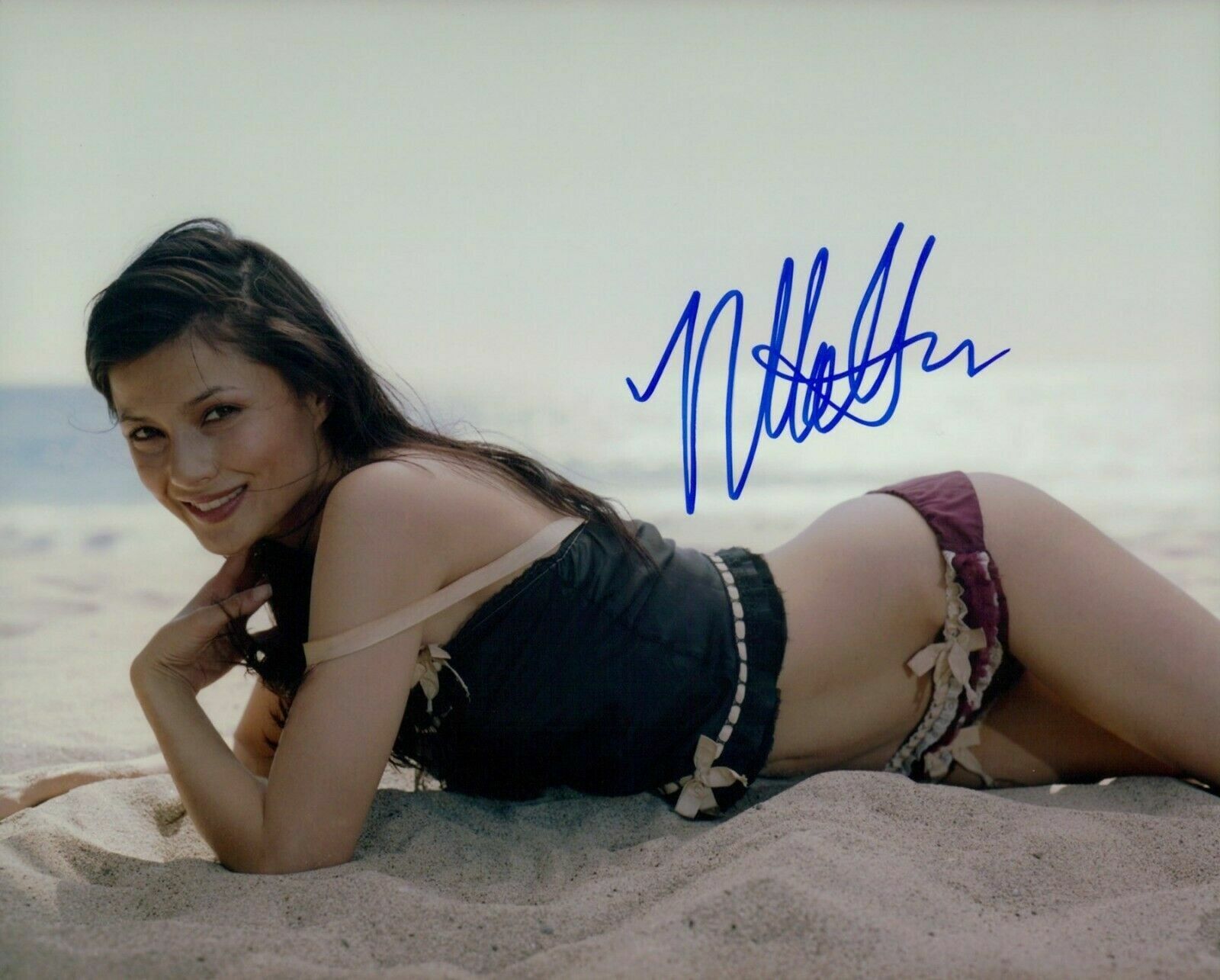 Natassia Malthe Autographed Signed 8x10 Photo Poster painting ( BloodRayne ) REPRINT