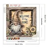 Sunflower Gnome - Partial Special Shaped Diamond Painting 30*30cm