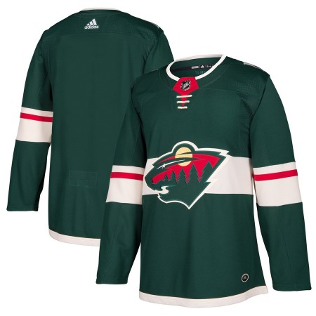 Men's  Minnesota Wild Green Stitched NHL Jersey