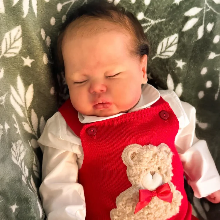 20" Reborn Lifelike Sleeping Baby Girl Diolous Reborn Doll, with Pacifier and Bottle：Realistic Reborn Baby Dolls By Rsgdolls®