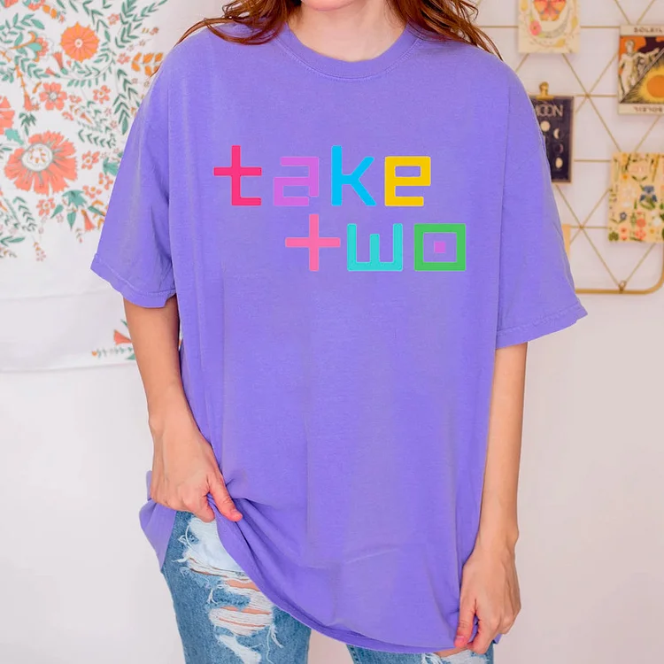 BTS Festa 10th Anniversary Festa New Single Take Two T-shirt