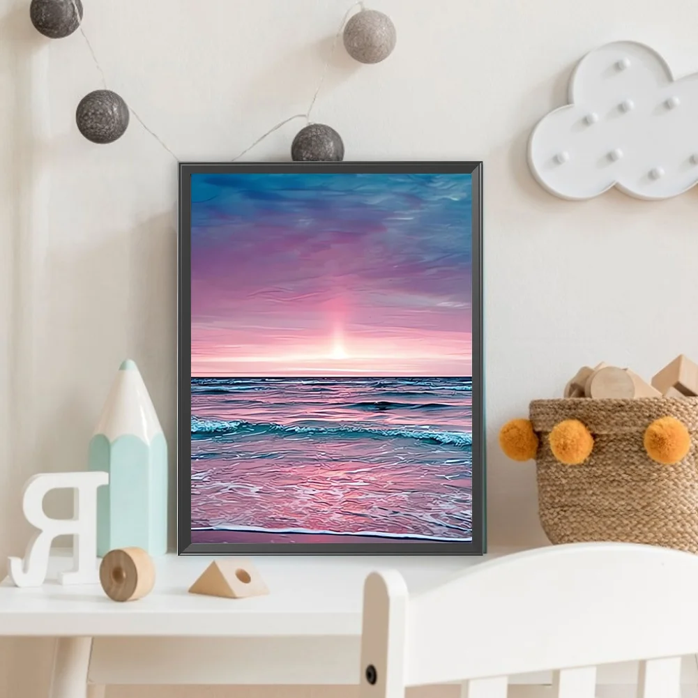 Diamond Painting - Full Round Drill - Seaside Scenery(Canvas|30*40cm)