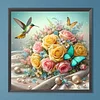 Diamond Painting -5D Full Round Drill Hummingbird(40x40cm)