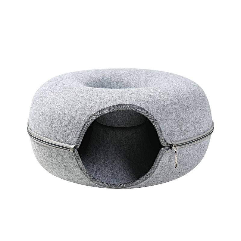  Funny Round Egg-Type with Cushion Mat For Small Dogs And Cats