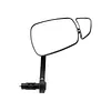 for 15-22mm Handlebars ABS Rearview Mirror EBike & Commuter for Road Safety