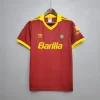 Retro 1991-92 Roma Soccer Jersey Home