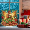 Acrylic Special Shape Xmas Butterfly Girl Desktop Diamond Painting Art Kits