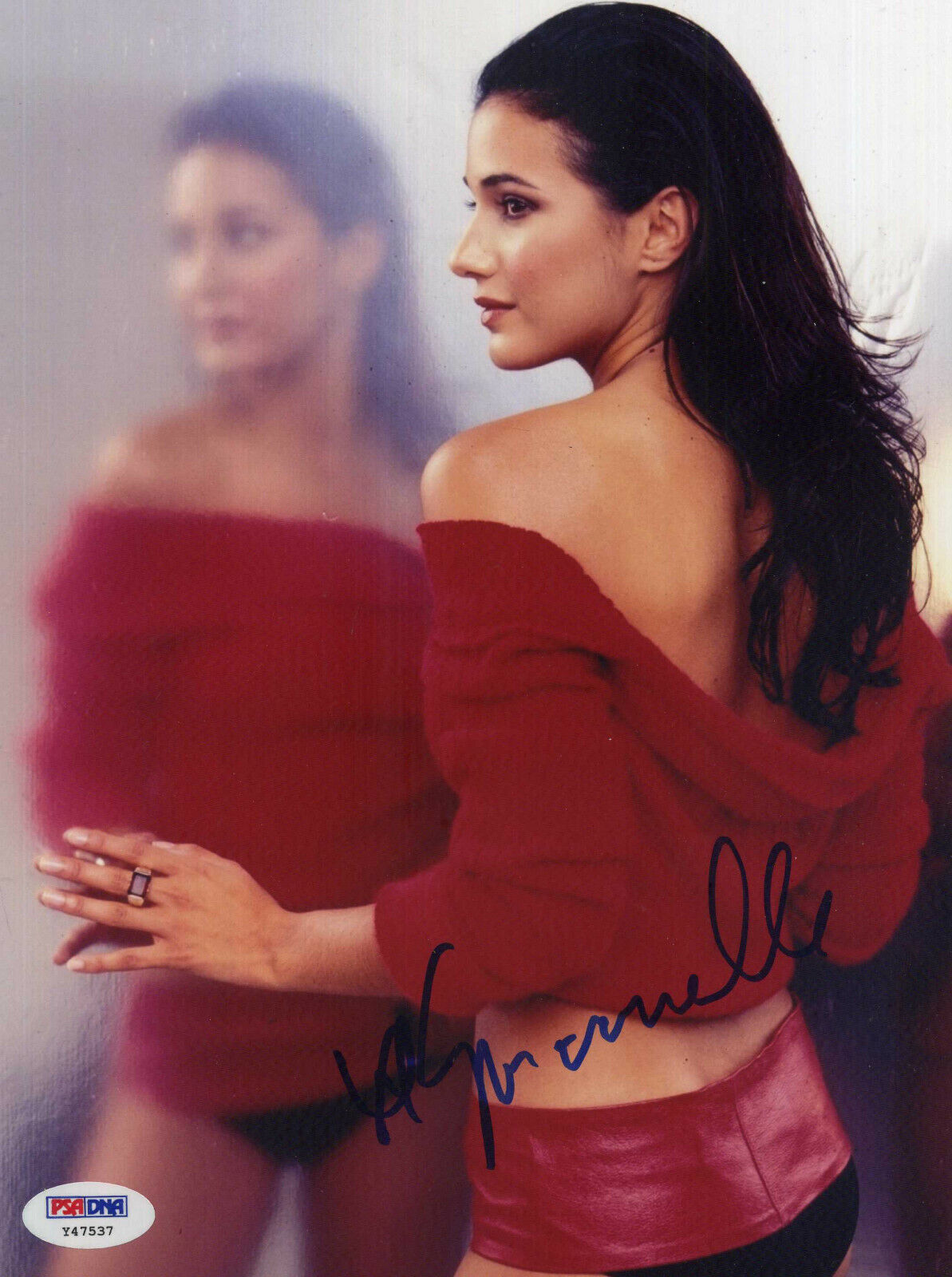 EMMANUELLE CHRIQUI Signed Photo Poster paintinggraph - Film & TV Actress / Model - preprint