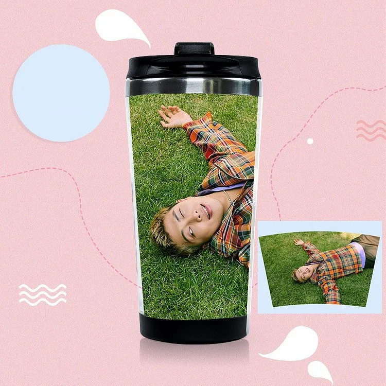 방탄소년단 Billboard Stainless Steel Vacuum Flask