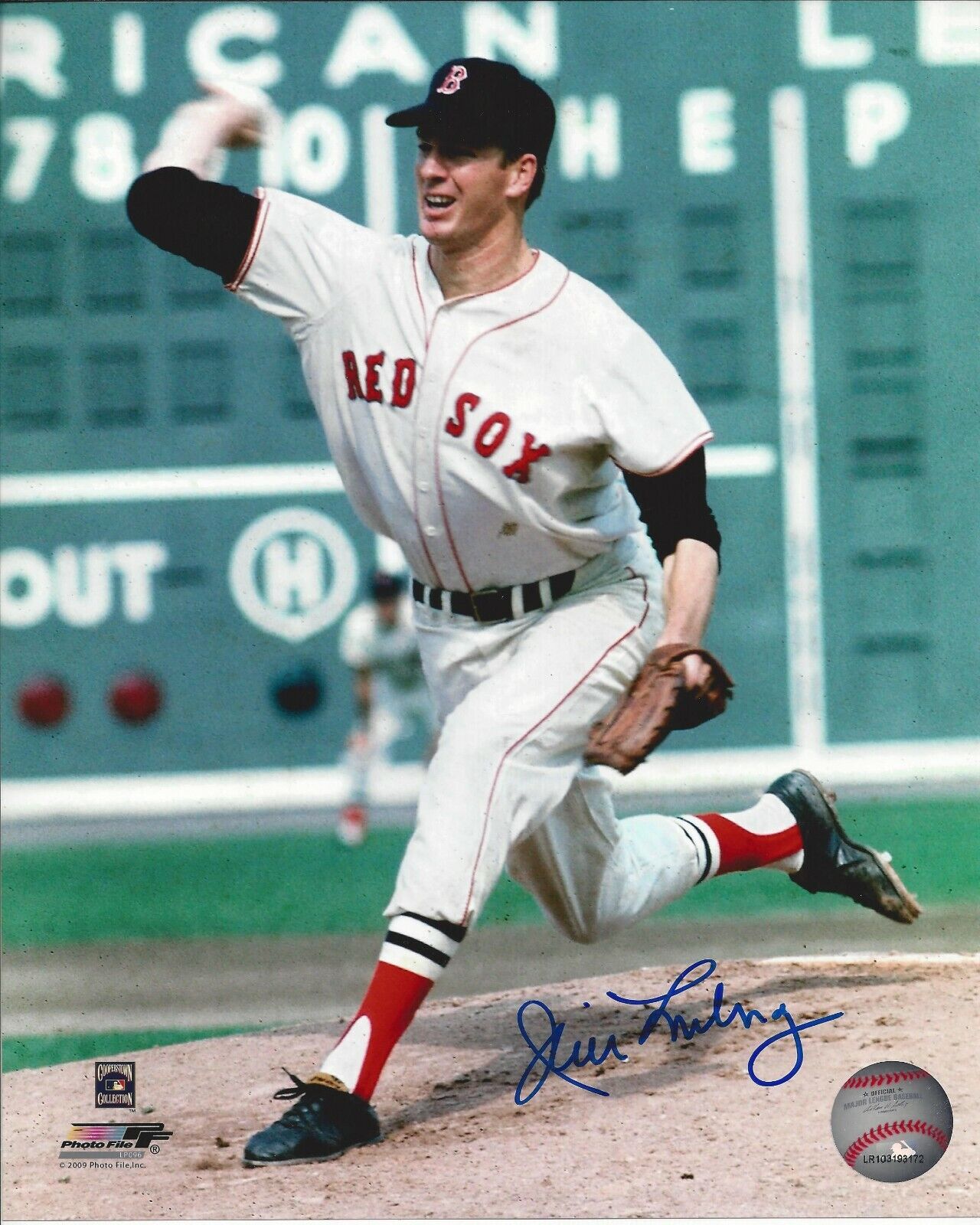 Jim Lonborg Autographed 8x10 Boston Red Sox#3