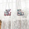 2pcs Pterosaur Lion Special Shaped Diamond Painting Hanging Pendant