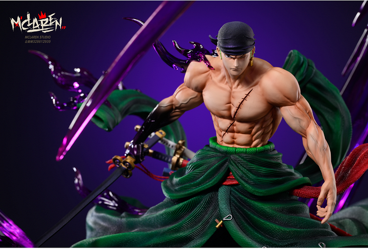 Mclaren Studio - One Piece Straw Hat Grand Fleet #1 Roronoa Zoro Statue(GK)-