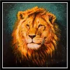 Lion  | Full Round Diamond Painting Kits