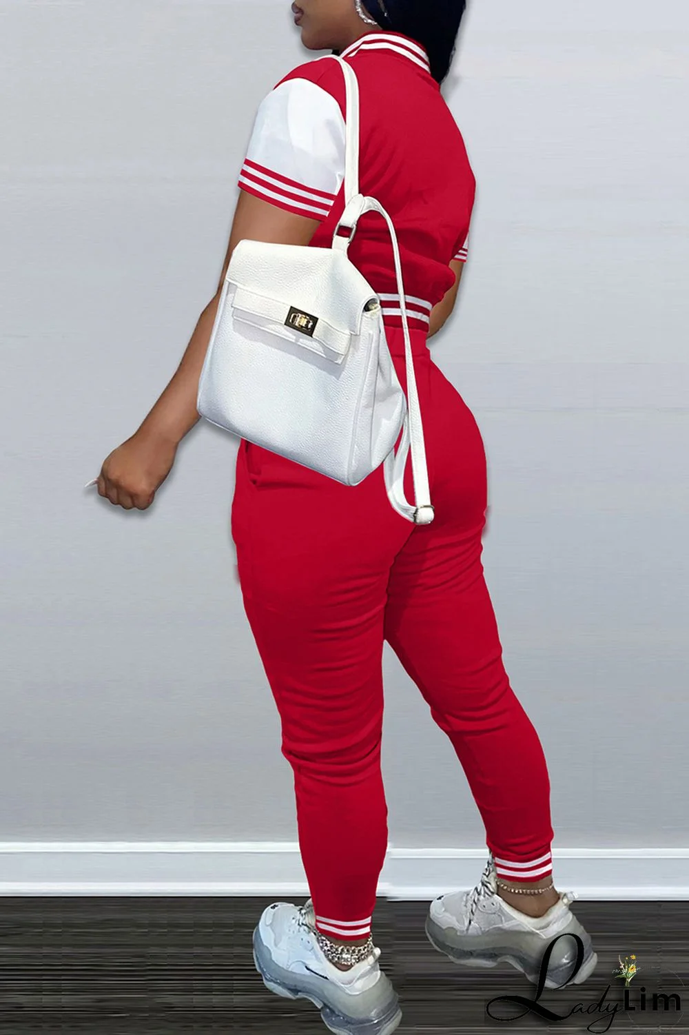 Army Green Fashion Casual Letter Print Split Joint Long Sleeve Two Pieces