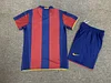 2007/2008 Retro Kids Size Barcelona Home  Football Shirt  1:1 Thai Quality