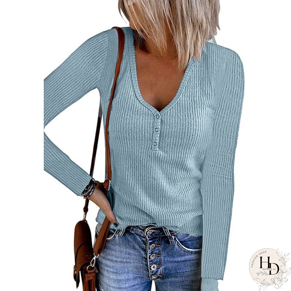 XS-8XL Autumn and Winter Warm Tops Plus Size Fashion Clothes Womens Casual Long Sleeve