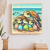 Tortue de mer - peinture diamant de forme spéciale - 30*30cm