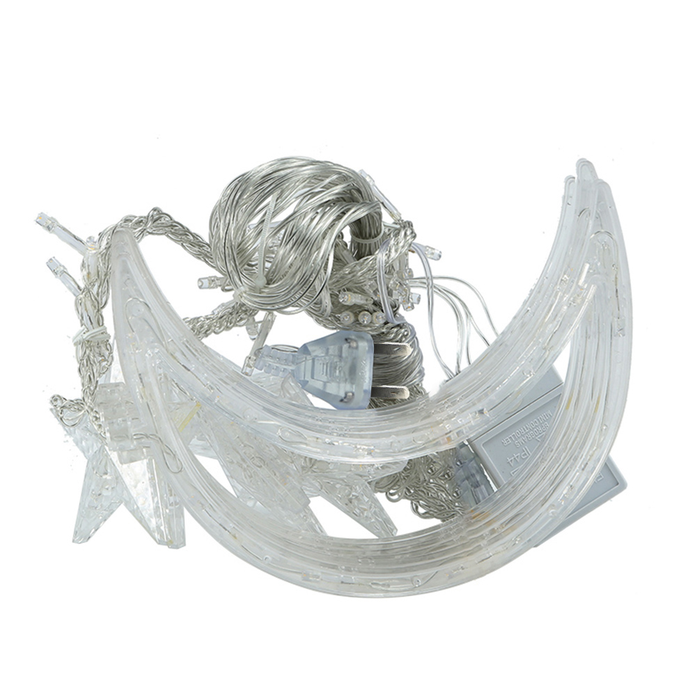 

2.5m LED Fairy String Lights Garland Curtain Lamp Bedroom Window Decoration, 501 Original