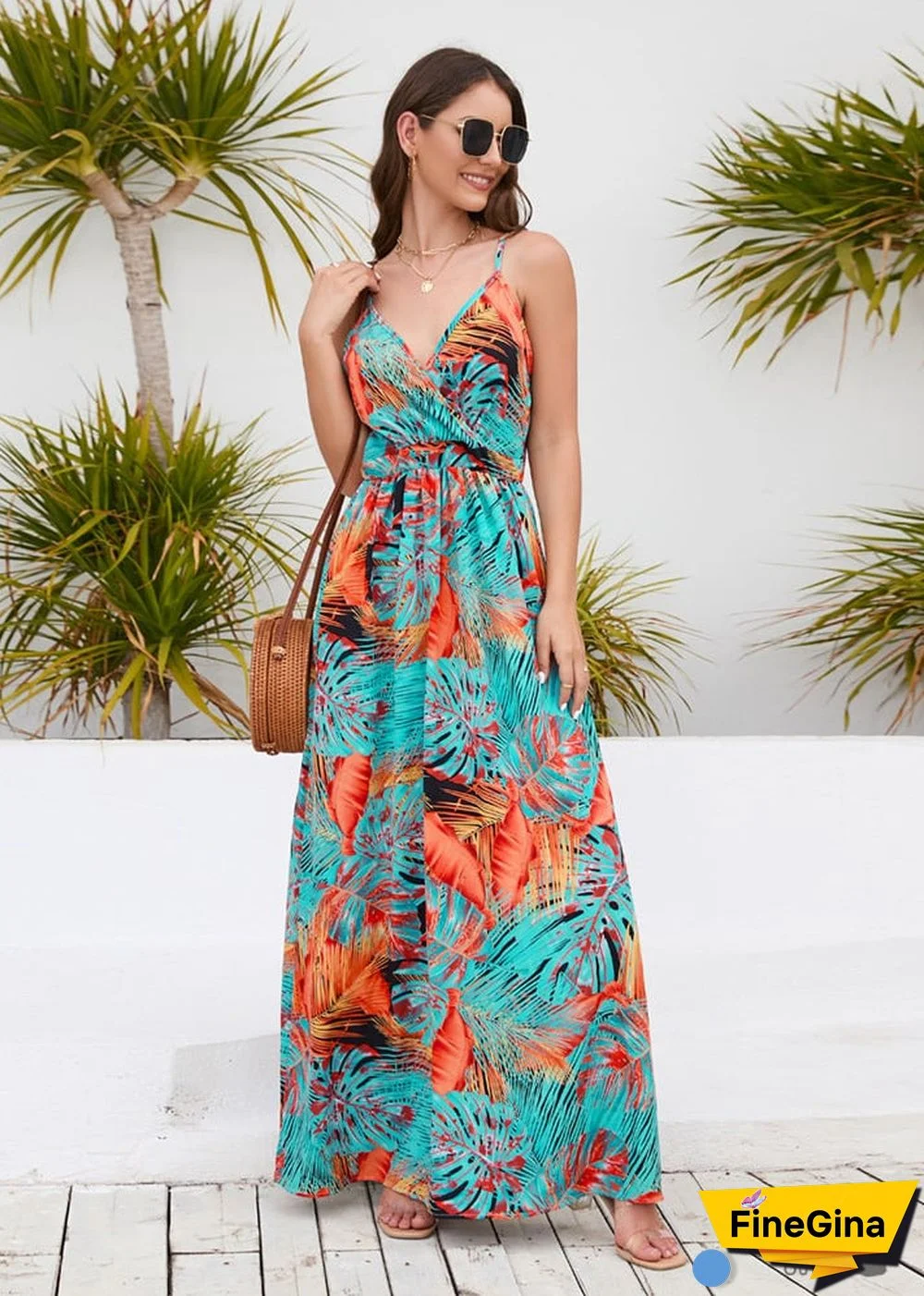 Boho Strap Maxi Dress Reese
