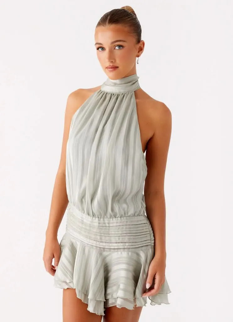 SOFIA | CHIFFON MINI DRESS
