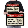 Dog Warning- Vintage Metal Signs(8*12Inch)