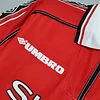 1998/1999 Retro Manchester United Home Football Shirt 1:1 Thai Quality love fball