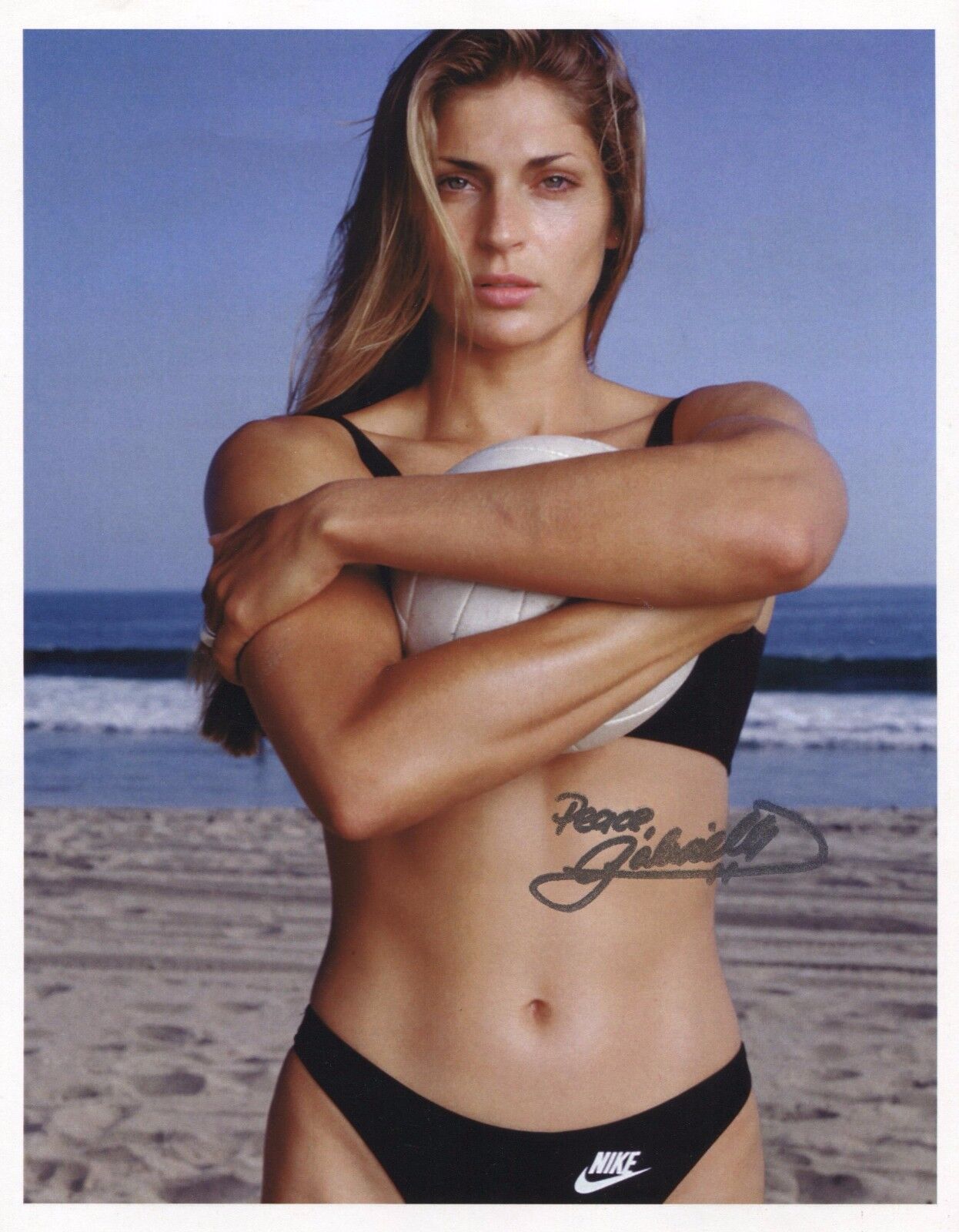 Gabrielle Reece Signed 8x10 Promo Photo Poster painting Autographed Volleyball Signature