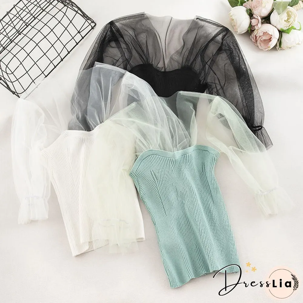 T-Shirts Women Elegant Patchwork Design Summer Sexy Backless All-Match Basic V-Neck